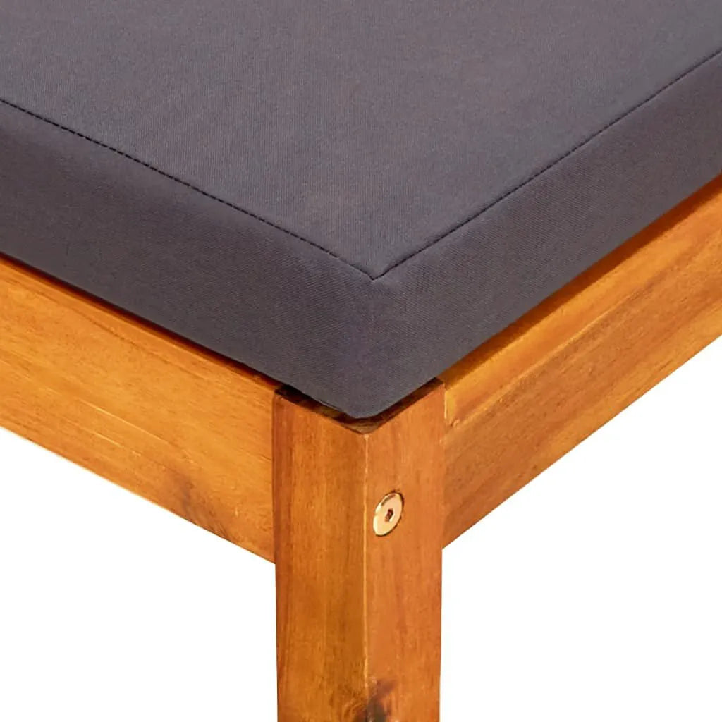Lot de 2 Repose-pieds Extérieur