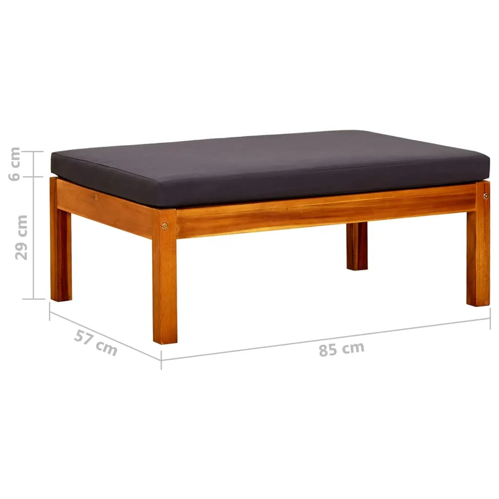 Lot de 2 Repose-pieds Extérieur