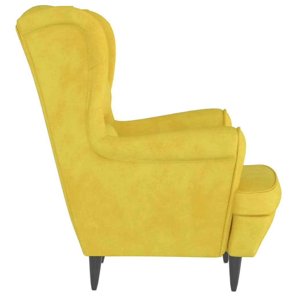 Fauteuil avec Repose-pieds Design
