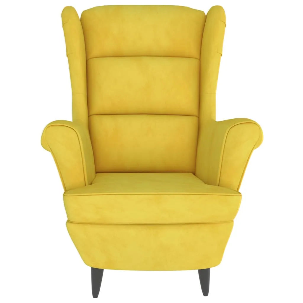 Fauteuil avec Repose-pieds Design
