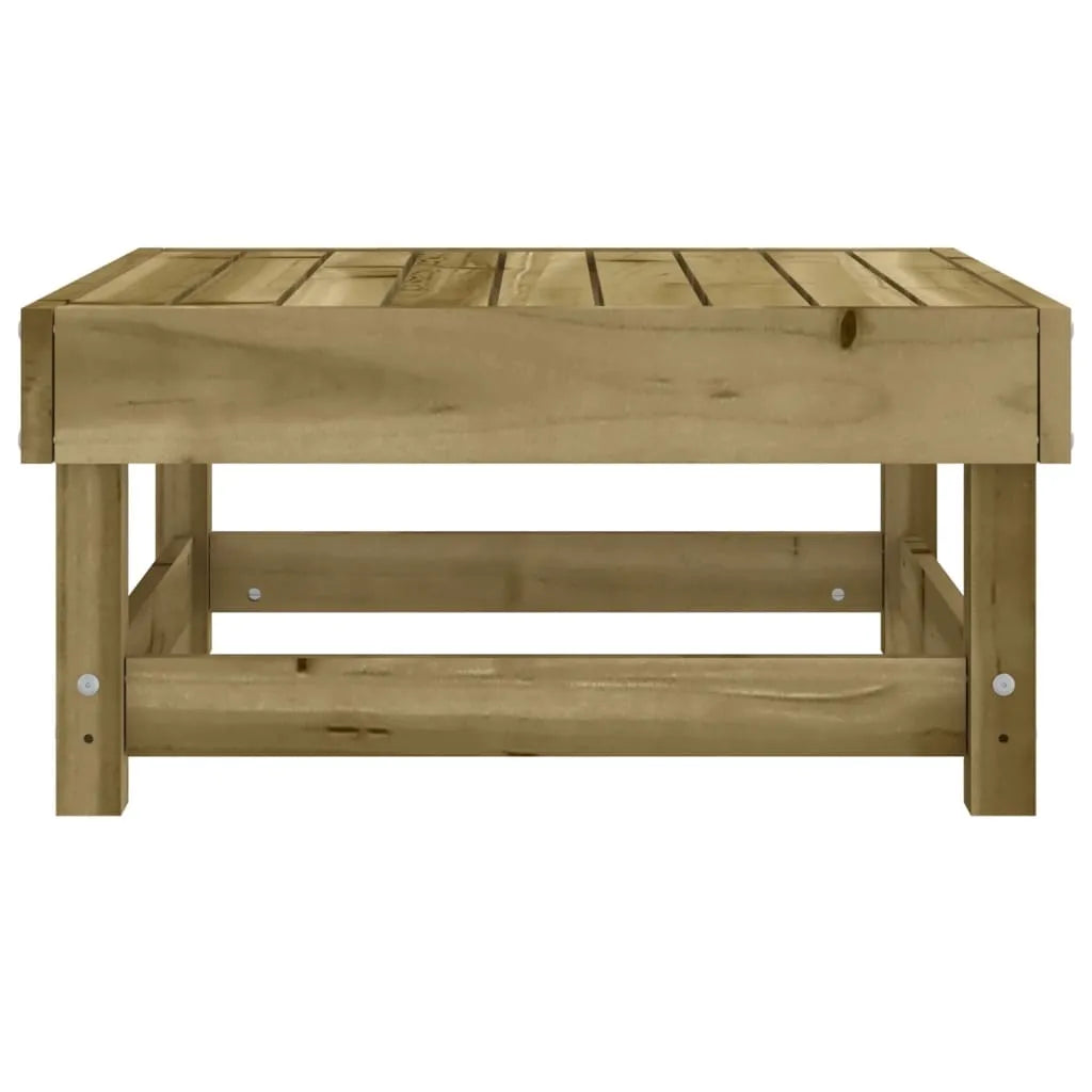 Repose-pieds en bois de pin