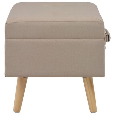 Pouf Beige Coffre Design