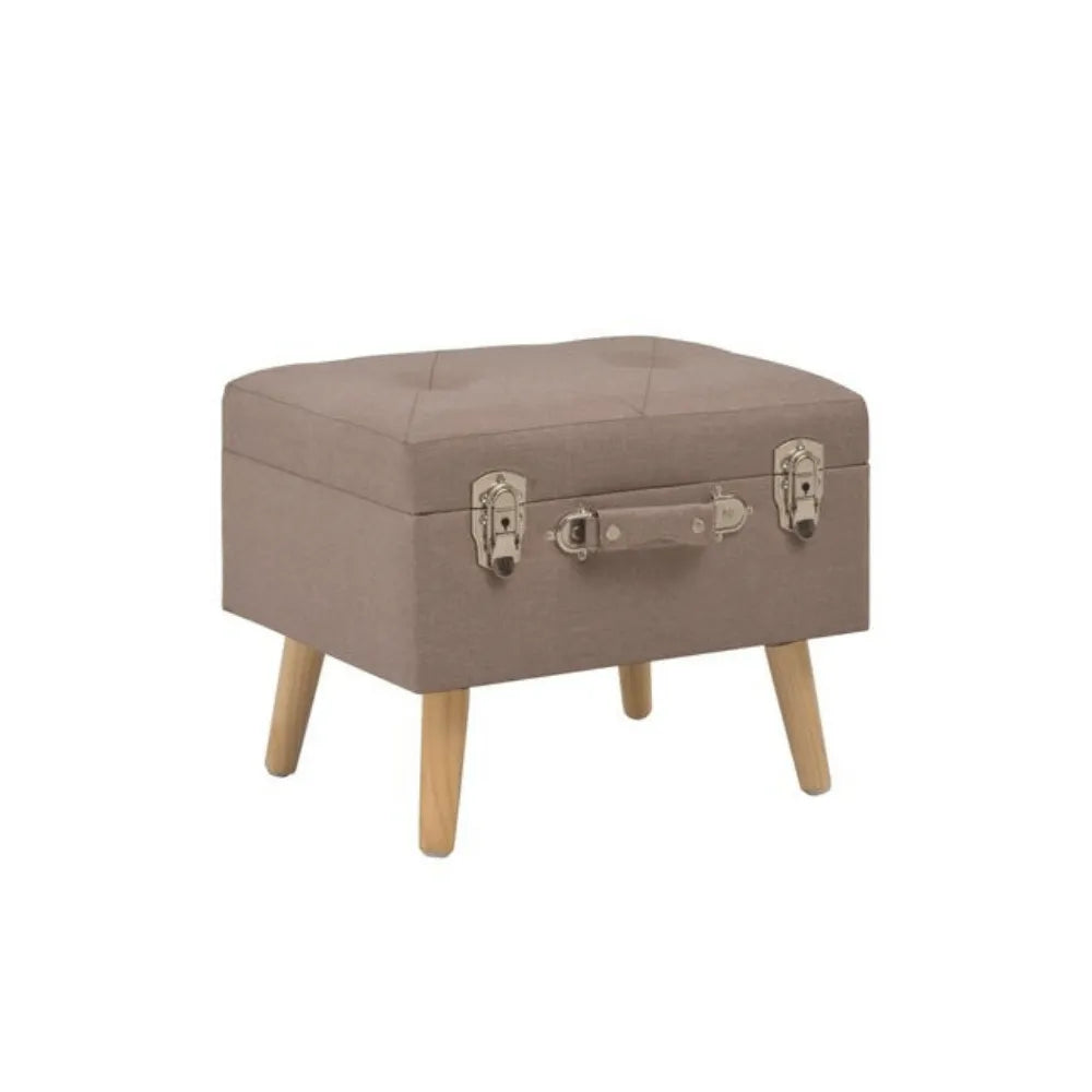 Pouf Marron Coffre Design