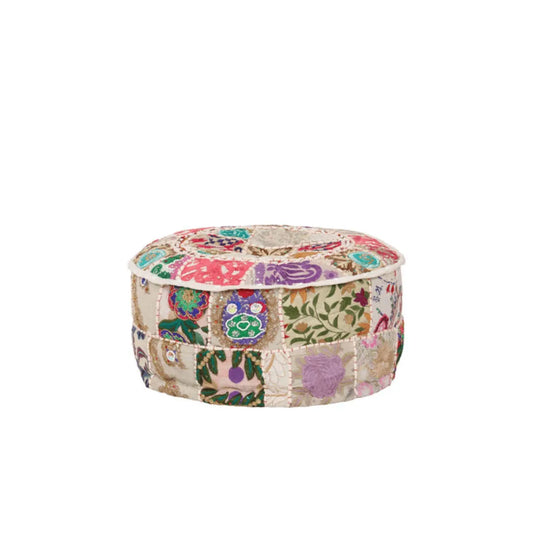 Pouf Patchwork Multicolore