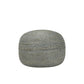 Pouf Rond Vert Olive en Jute