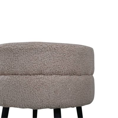 Pouf Tabouret Beige