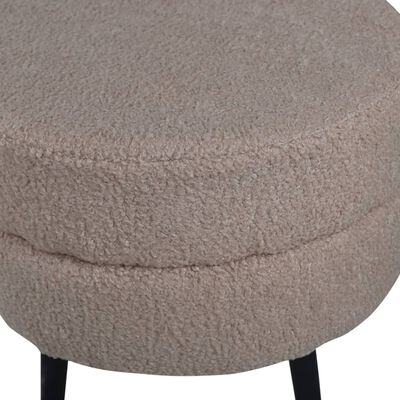 Pouf Tabouret Beige