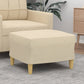 Repose-pieds beige