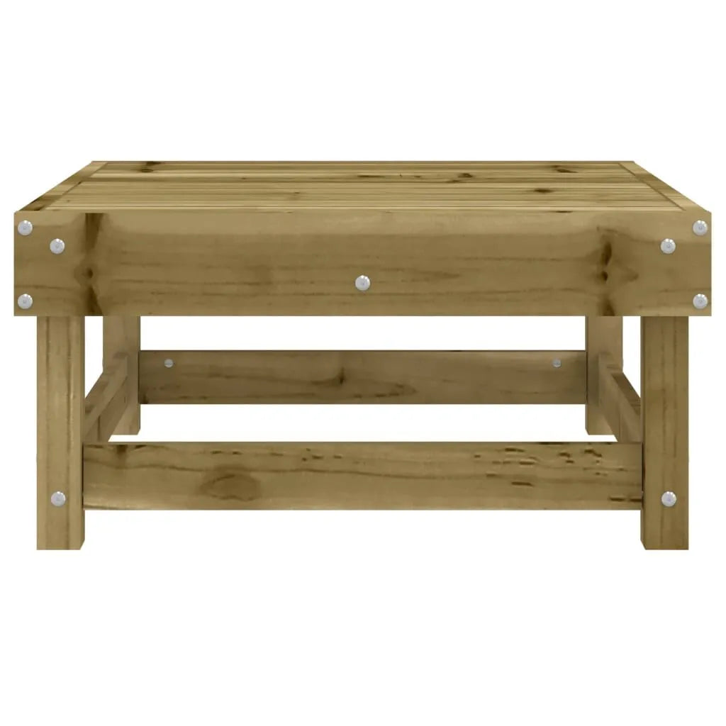 Repose-pieds en bois de pin