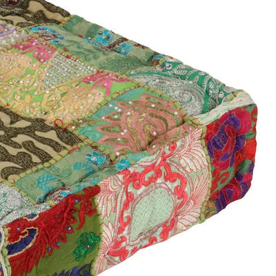 Pouf Patchwork Carré