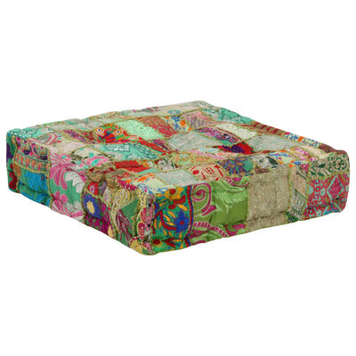 Pouf Patchwork Carré