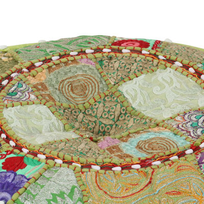 Pouf Patchwork Multicolore