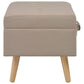 Pouf Beige Coffre Design