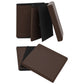 Lot de 2 Poufs Coffre Marron
